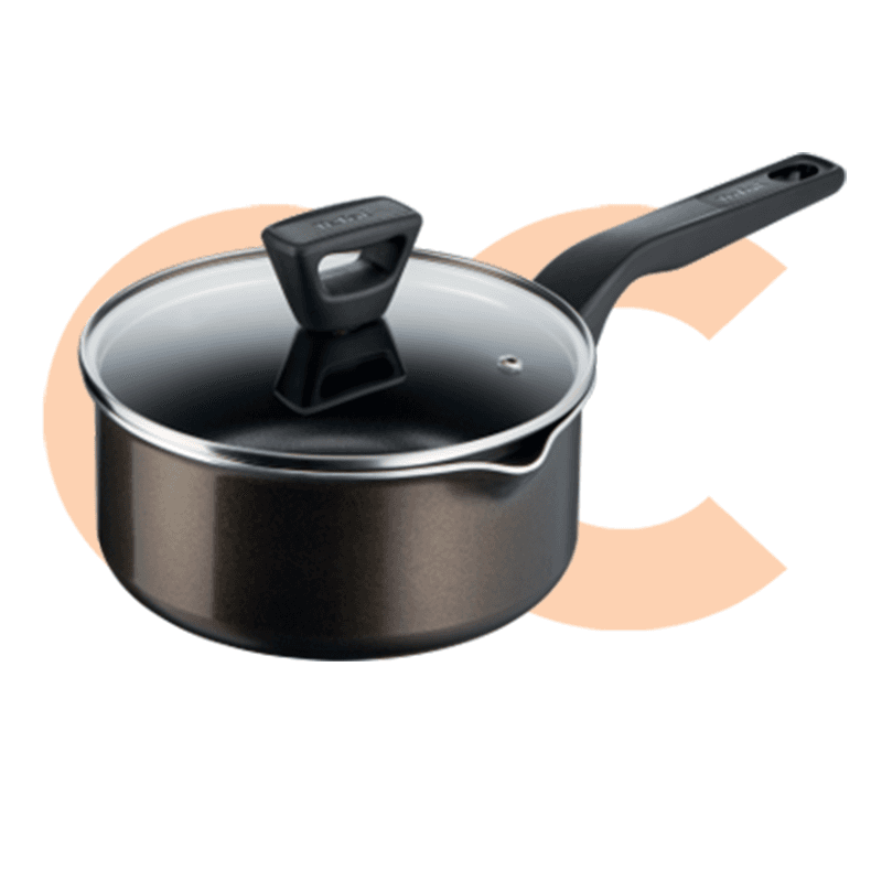 Tefal XL Intense Sauce Pan With Glass Lid 18cm TITANIUM 6221064006485