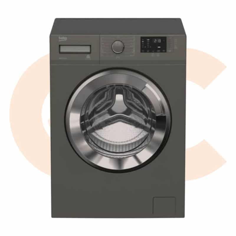 Beko Inverter Washing Machine with a Digital Screen, 1200 RPM, 9 kg – Grey – WTX 91232 XMCI2