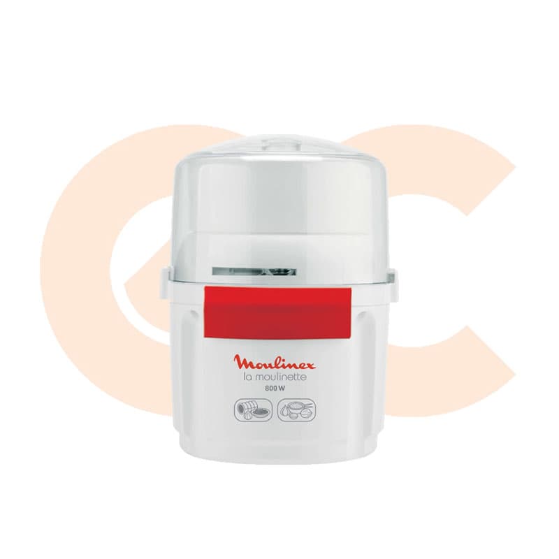 Moulinex La Moulinette Mini Chopper, 800 Watt, White – AD5601EG