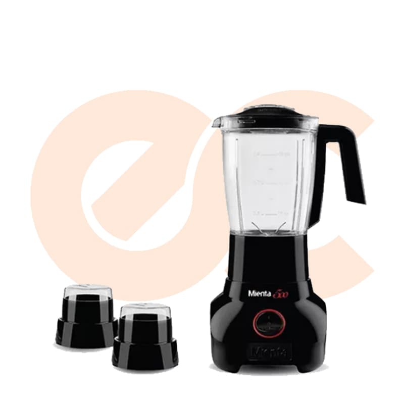 خلاط ميانتا مع مطحنة 500 وات، لون أسود موديل BL1251B