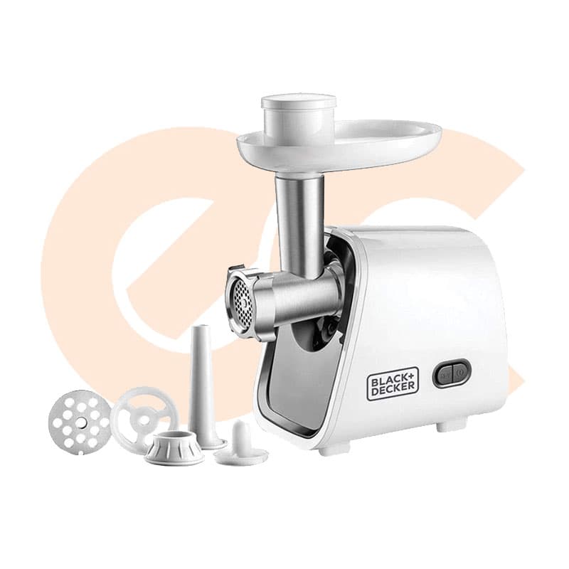 BLACK and DECKER – Meat Grinder, 1500 Watt, White, Model FM1500