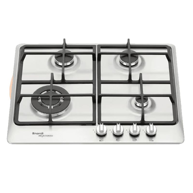 Built-In Hob Nardi Gas , 4 Burners 60Cm Silver VG43EAVX 6224011884167