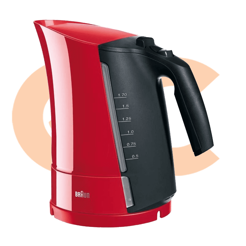 كاتل براون Multiquick 3، سعة 1.7 لتر، 2200 وات، لون أحمر – WK300 RED 4210201657637