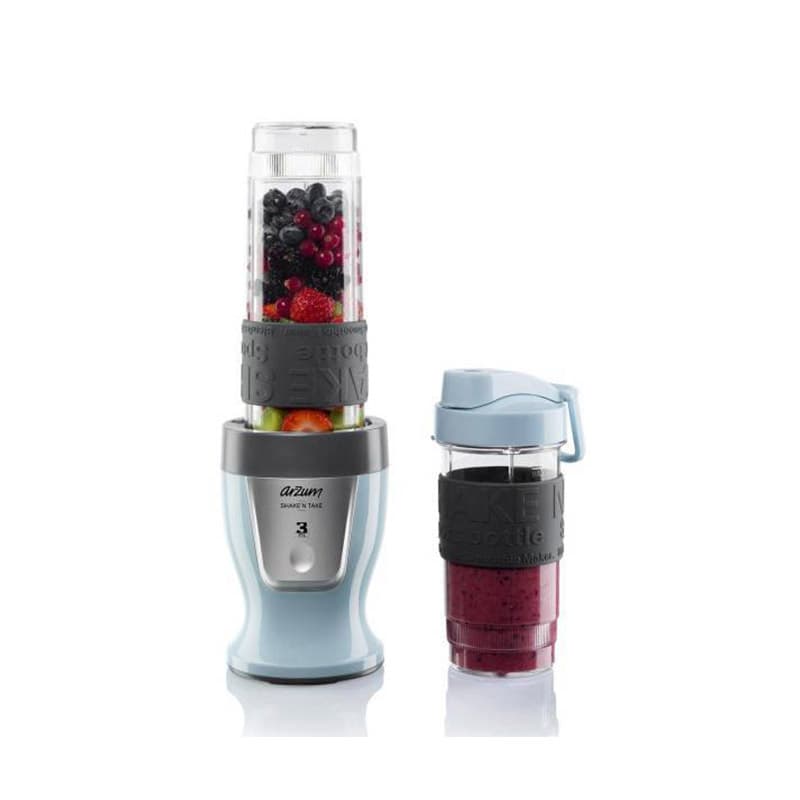 Arzum Shake’N Take Personal Blender, 300 Watt, Blue – AR1032