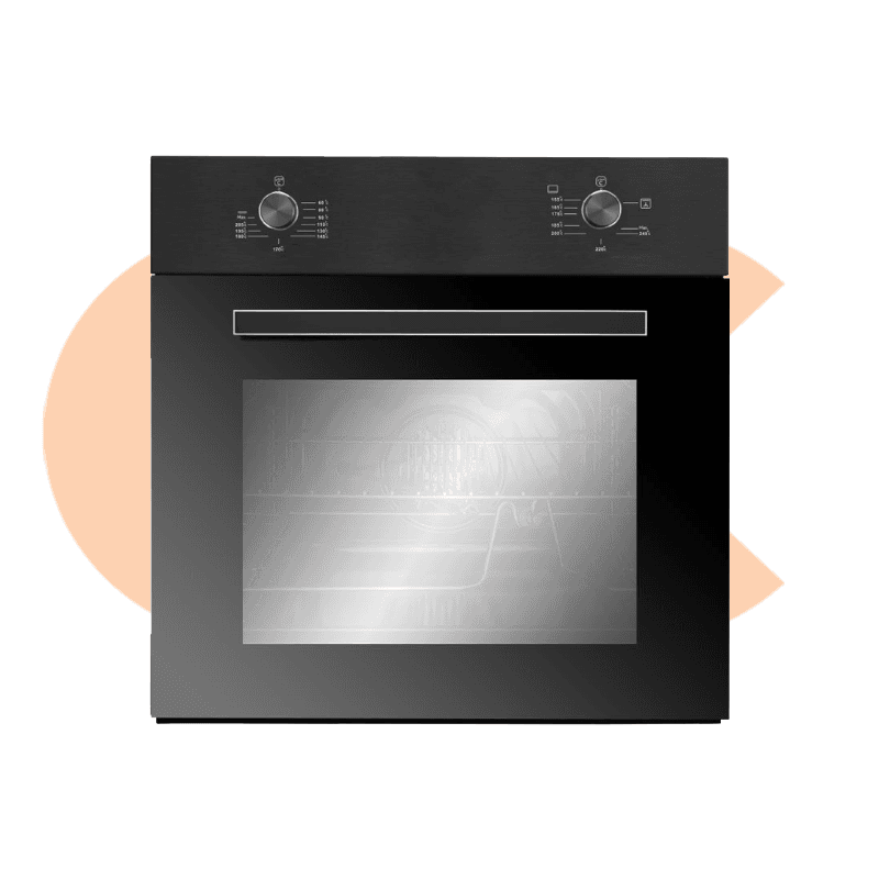 Fresh Built In Oven Glass Black 60 cm – GEOFR60CGB 500008881