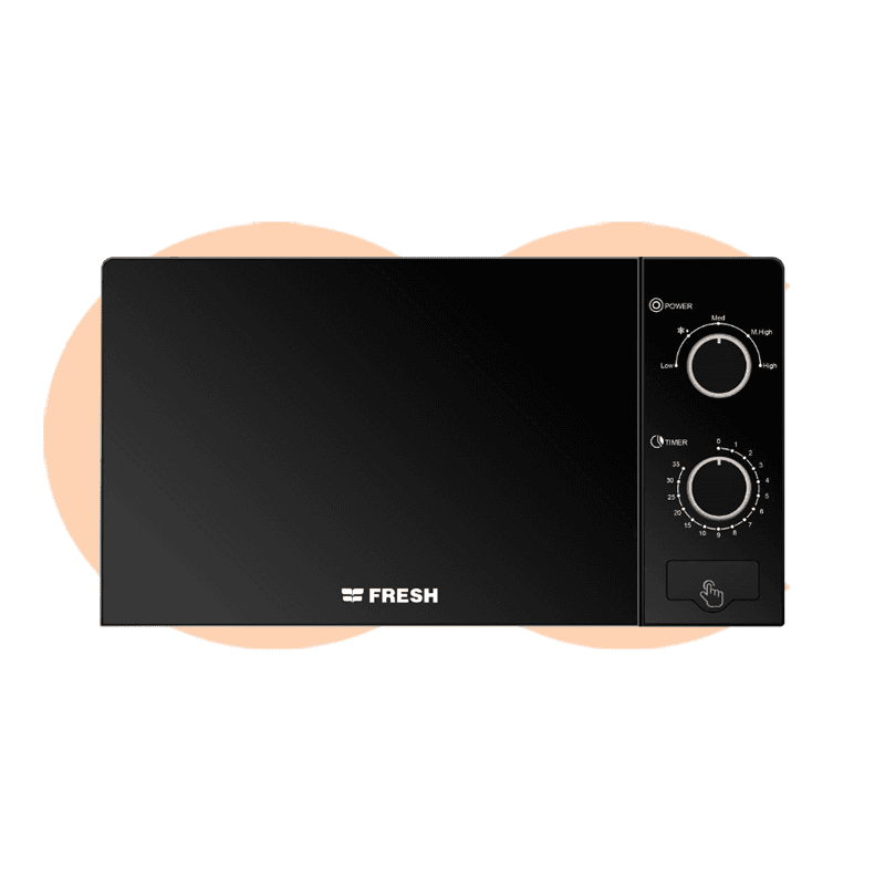 Fresh Microwave Oven 20L Black – FMW-20MC-BM 500015993