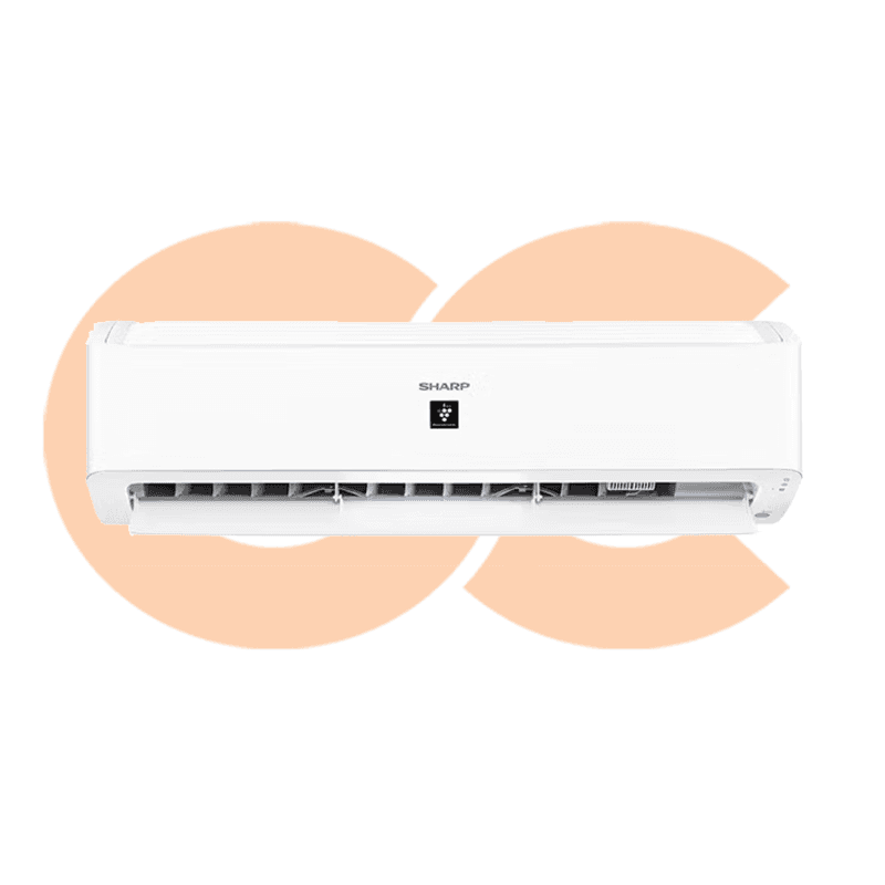 SHARP Split Air Conditioner 2.25 HP Cool – Heat Digital Plasmacluster White AY-AP18ZHE