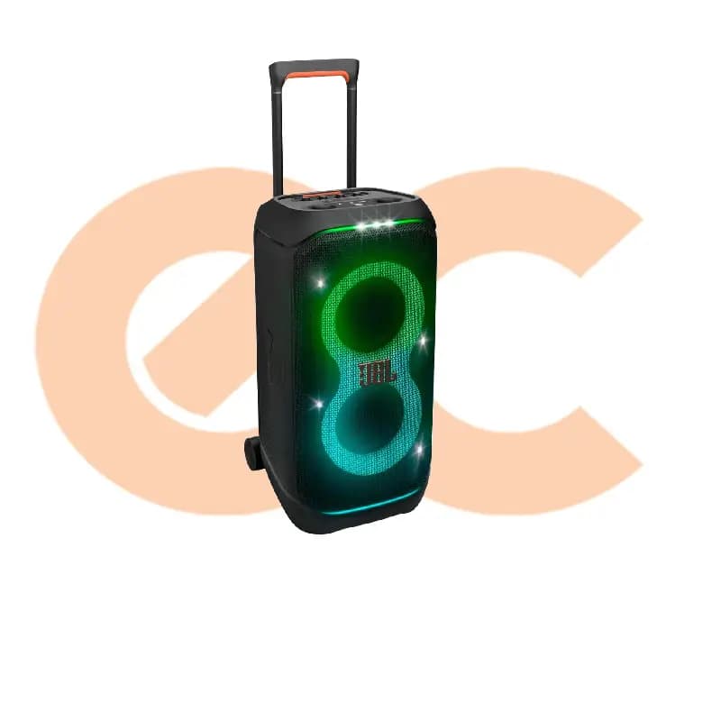 JBL Party box Stage 320 UK Portable Party Speaker with Wheels Black