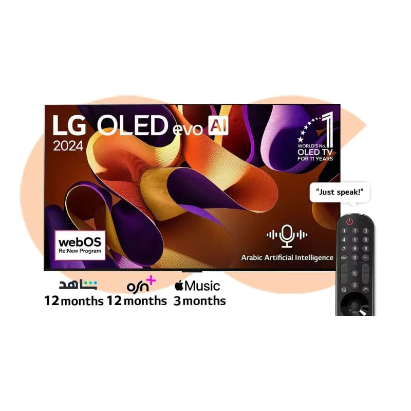 LG OLED evo 4K Smart TV G4 Series 77 Inch OLED77G46LA