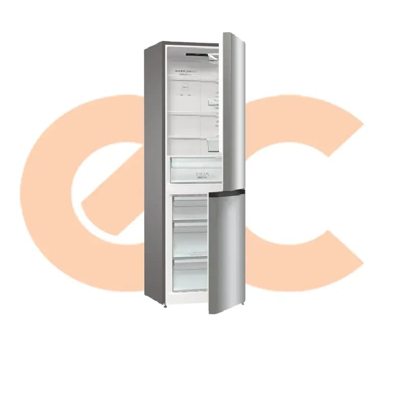 Gorenje Combi Digital Silver Refrigerator NRKE62XL