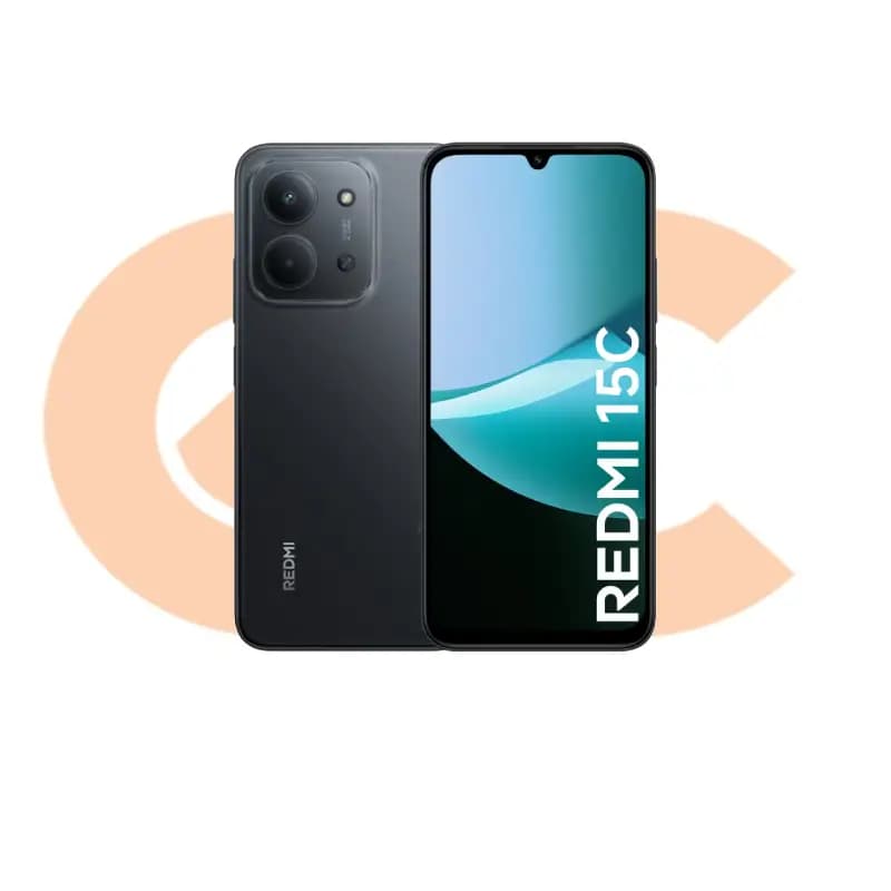 ريدمي 15C سعة 8 جيجا/256 جيجا (25078RA3EA) لون ميدنايت بلاك