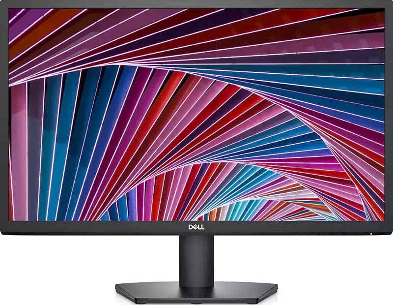 شاشة كمبيوتر ديل، LED، 23.8 بوصة، VA، FHD، تردد 75Hz، تقنية AMD FreeSync، لون أسود، SE2422H
