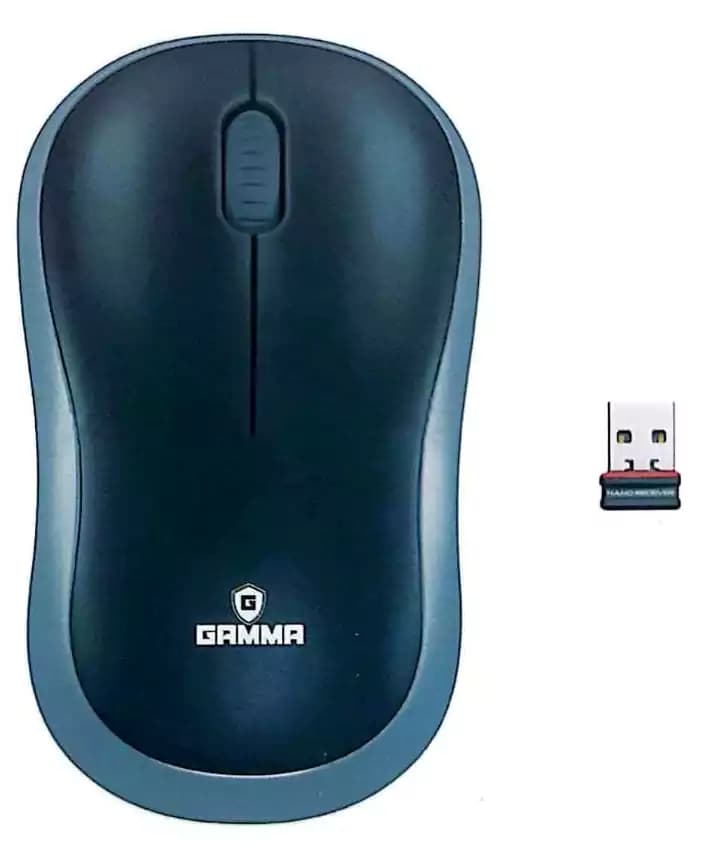 ماوس لاسلكي Gamma، نطاق واحد، أزرق، GT-152