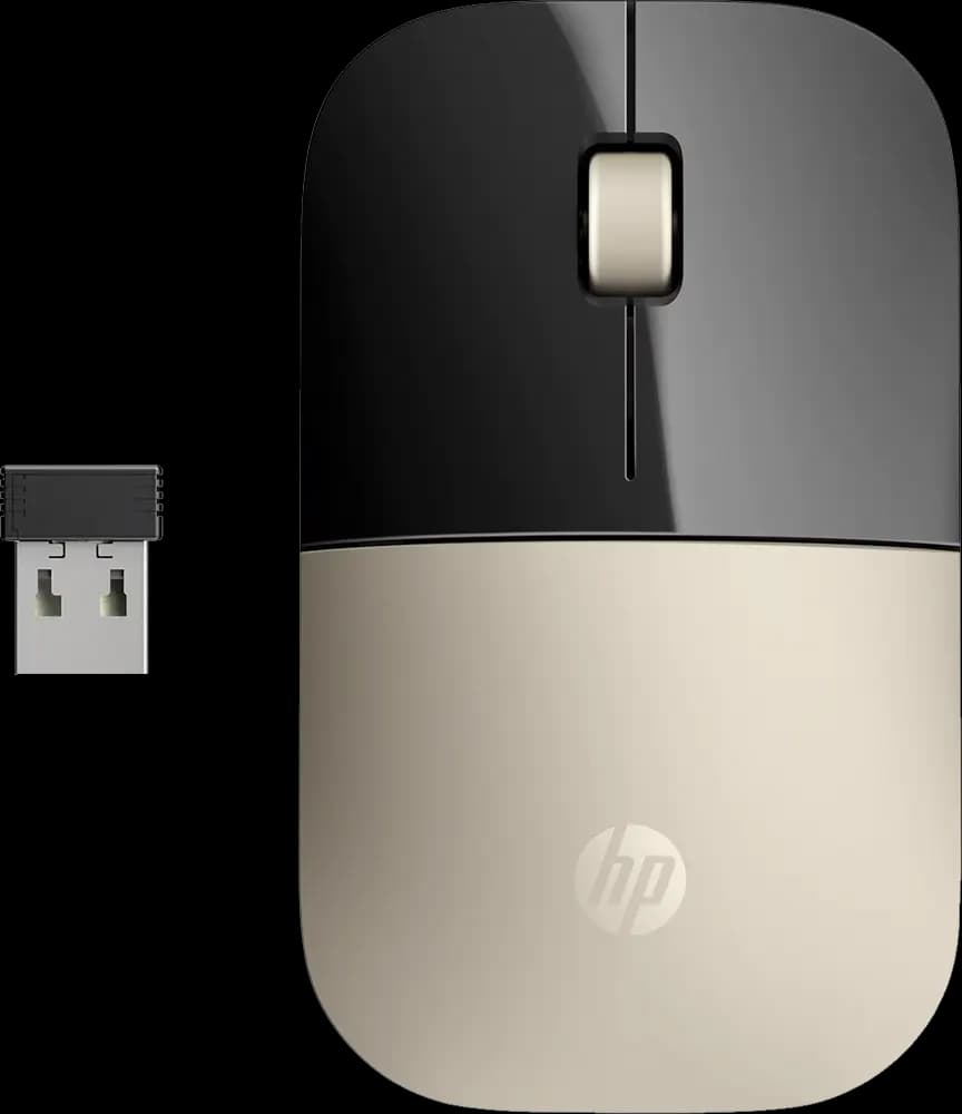 Wireless Mouse HP, 2.4GHz, 1200 DPI, Gold, Z3700