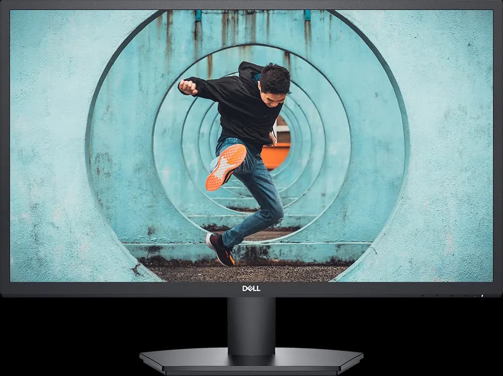 شاشة كمبيوتر ديل 27 بوصة، LED، FHD، تردد 75Hz، مخرج HDMI، لون أسود، SE2722H