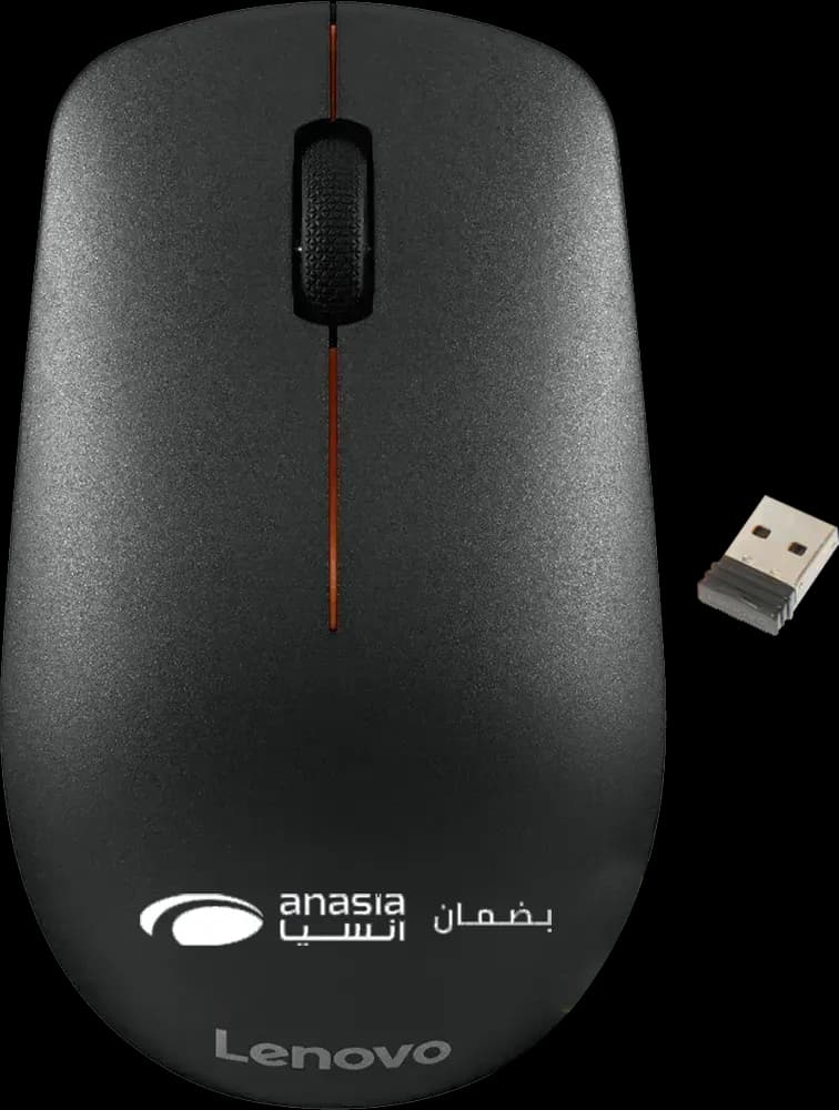Wireless Mouse Lenovo 400, 2.4GHz, 1200 DPI, Black