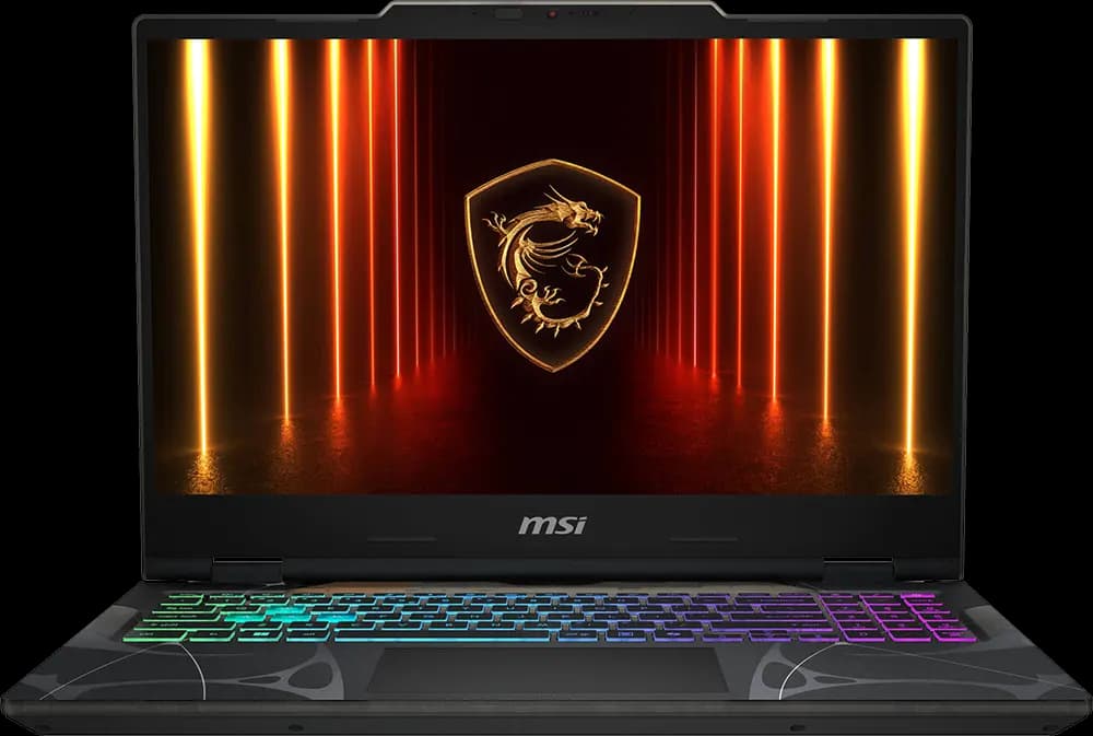 لابتوب جيمنج ام اس اي Cyborg 15 B2RWEKG-895EG، معالج انتل® Core™ 7-240H، رام 16GB، هارد 512GB SSD، كرت شاشة NVIDIA® GeForce RTX™ 5050- 8GB، شاشة 15.6 بوصة FHD، ويندوز 11 هوم، أسود