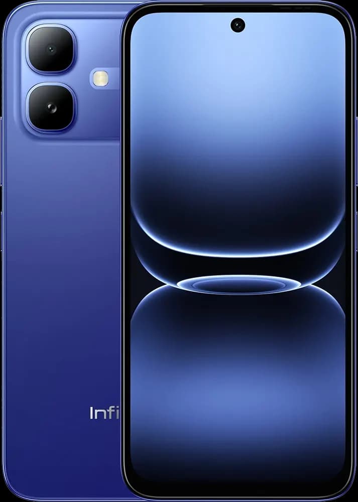 Infinix Smart 20 بشريحتين، 128GB، رام 4GB، شبكة 4G LTE - أزرق