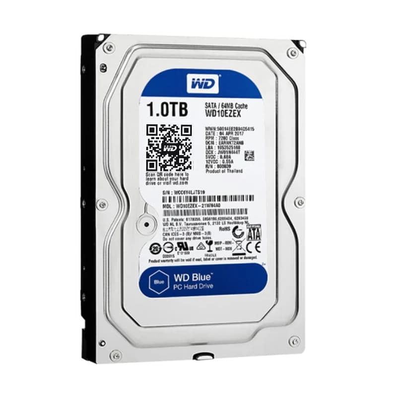 Western Digital Blue 1TB 3.5″ Hard Drive