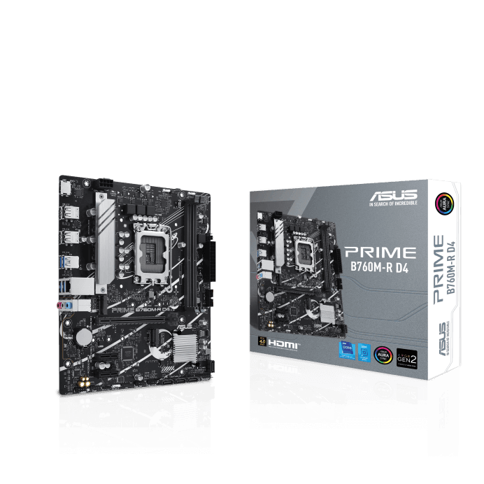لوحات أم اسوس PRIME B760M-R D4
