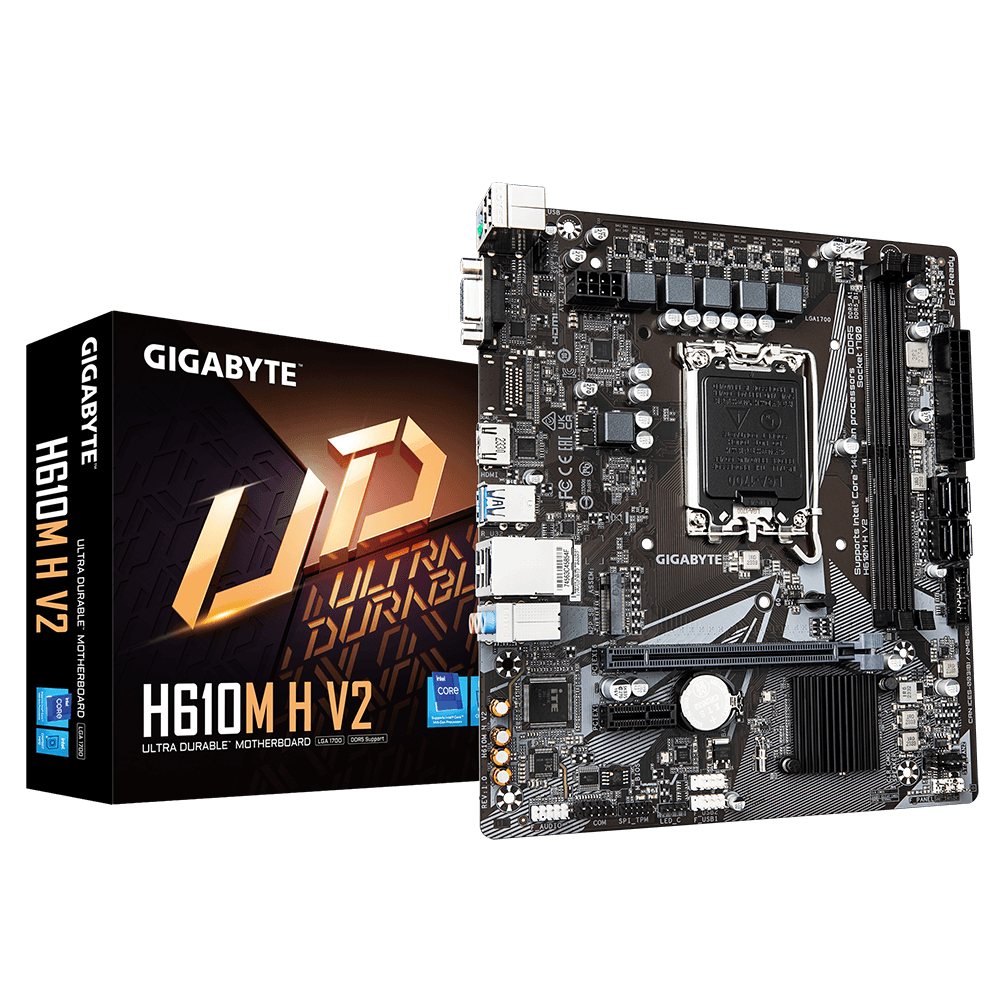 Motherboard Gigabyte H610M H V2 (rev. 1.0) DDR5