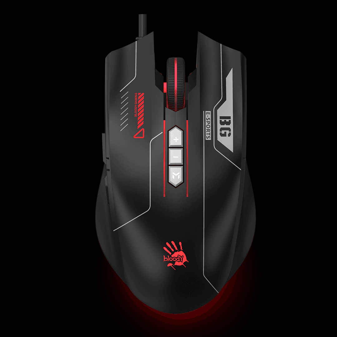 ماوس جيمنج Bloody ES7 اسبورتس RGB - أسود