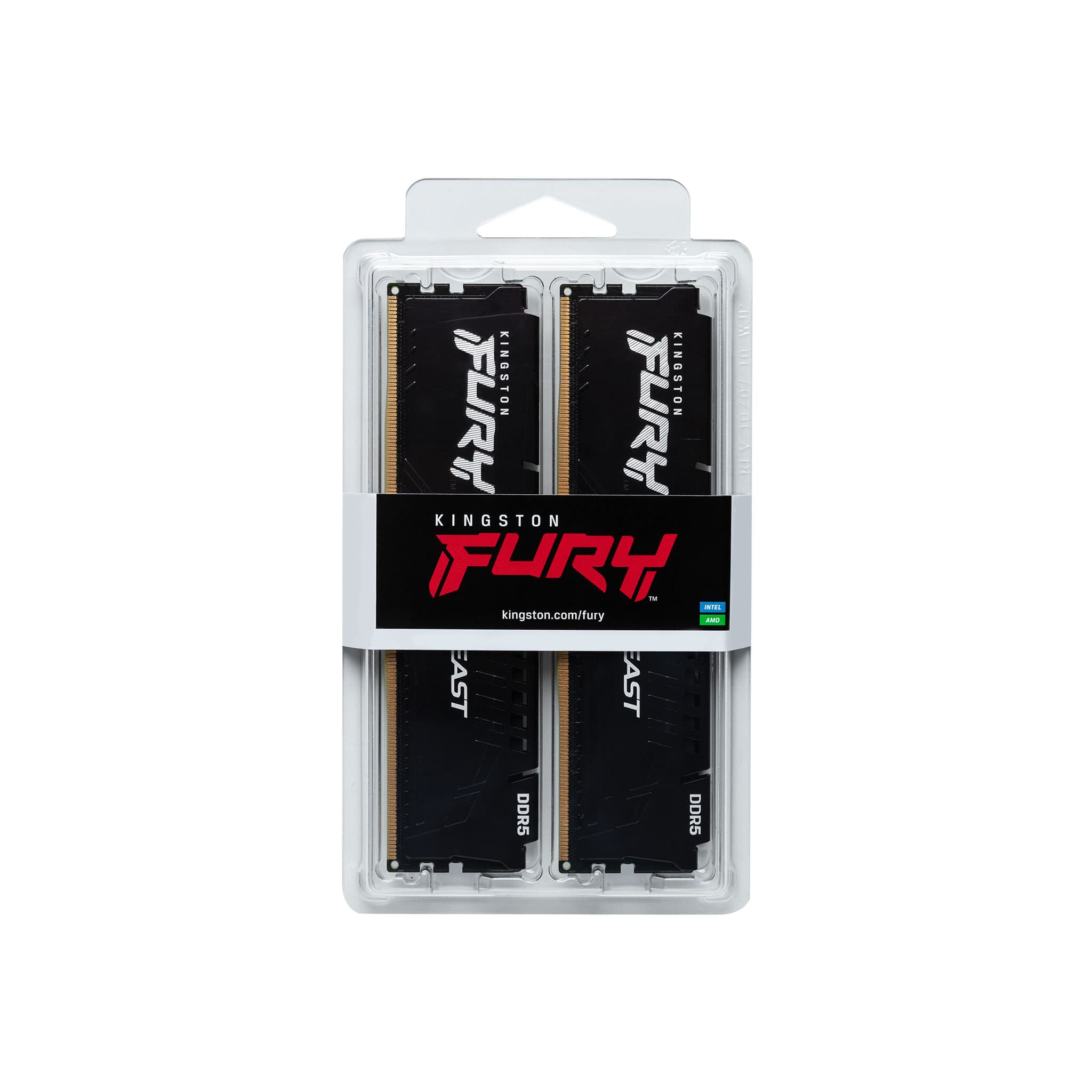Kingston FURY Beast 32GB (2x16GB) DDR5 Memory 6000MHz