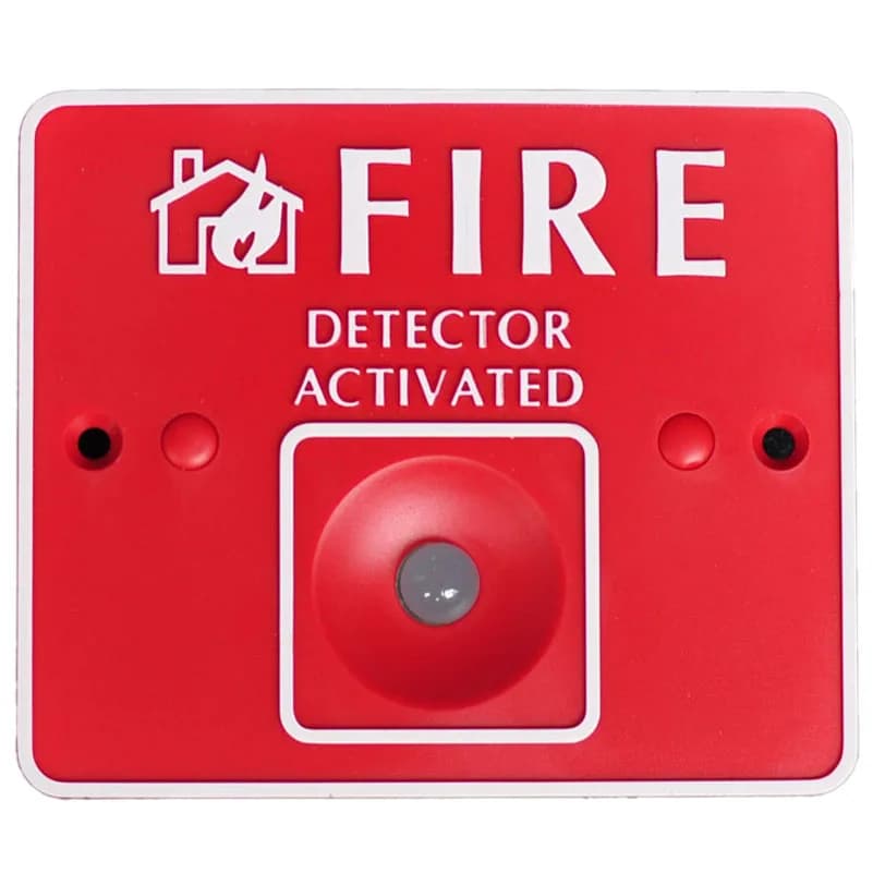 HS104 Led Remote Indicator connected to Smoke Detector To show the location of the incident