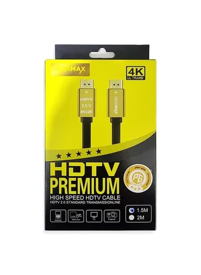 HDMI Cable 4K Ultra Premium 1.5M High SpeedCable 1.5 متر كابل