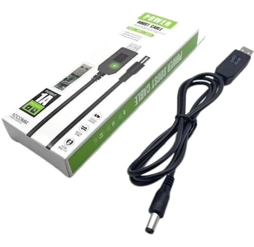 USB Power Boost Cable 5V to 12V