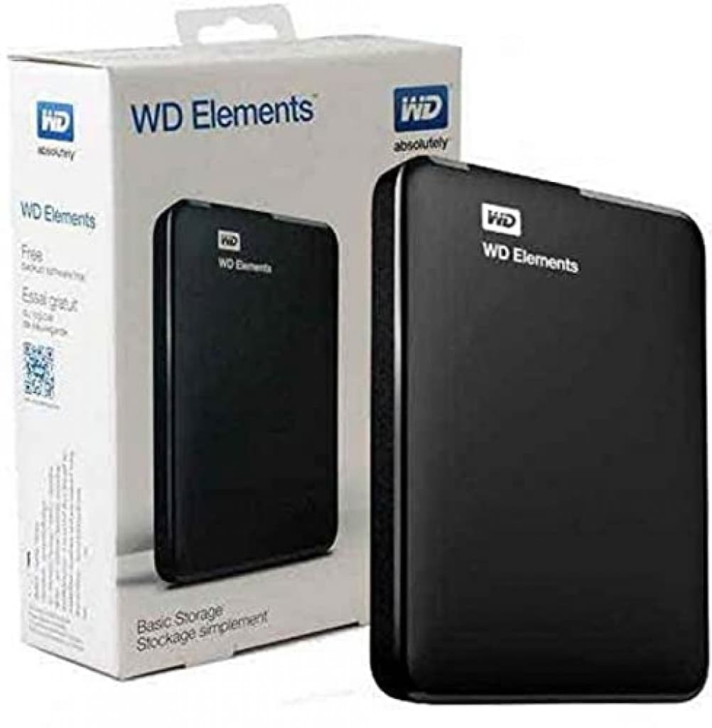 Western Digital WD Elements 2.5″ Portable Hard Drive USB3.0 External Hard Drive راكة هارد خارجى
