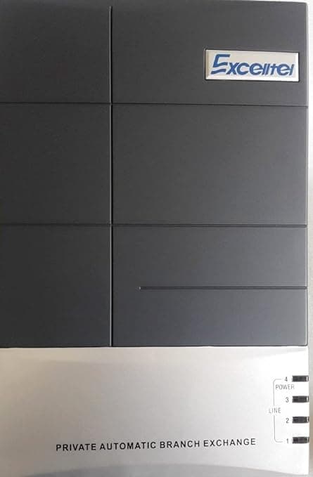 Central for distributing and dividing telephone lines- PABX Exeltel 4/16 سنترال