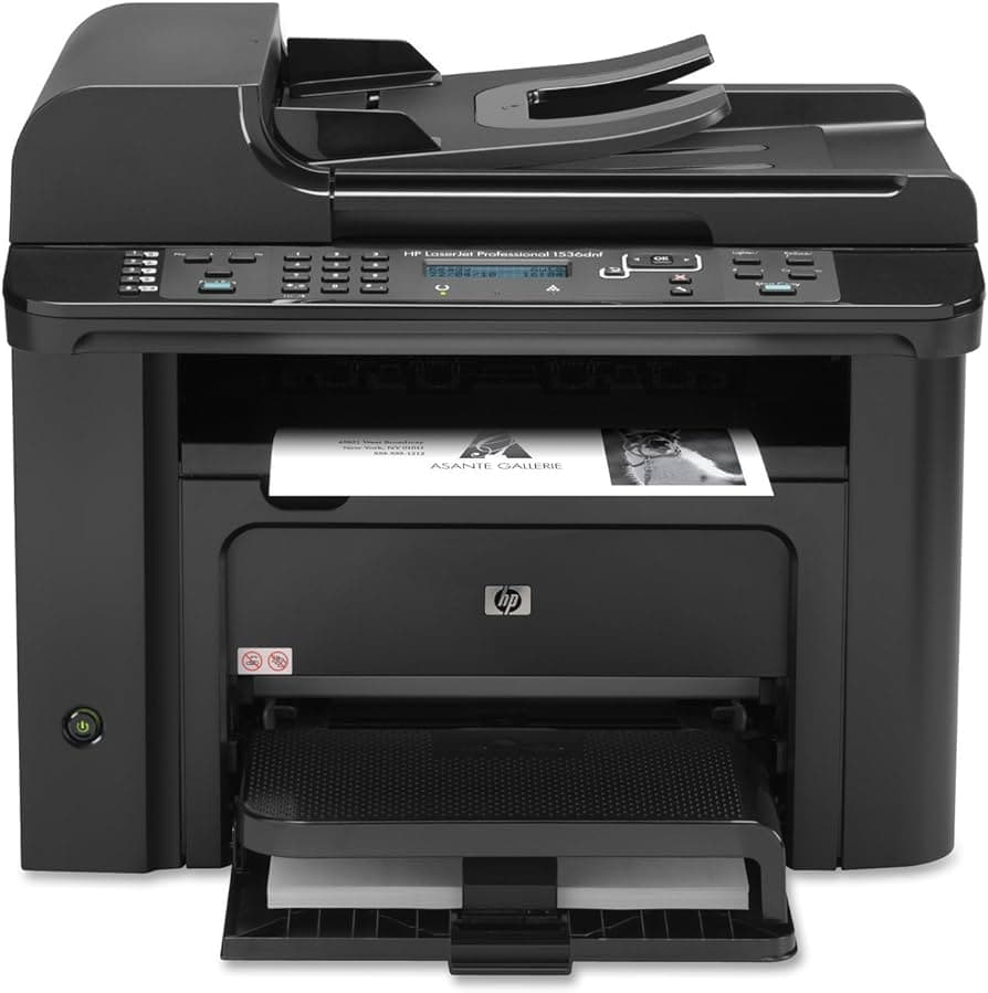 HP LASER JET 1536mfp (new)طابعة جديدة اتش بي 1536 ليزر جيت طباعة ابيض واسود بسرعة تصل الي 26 صفحة في الدقيقةوطباعة دوبليكس  علي الوجهين
