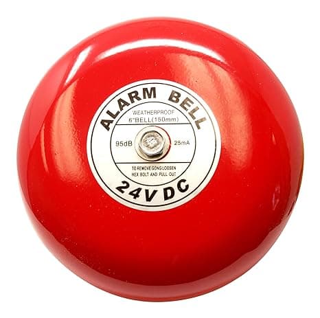 Ultimate Products Fire Alarm Bell, 24 Vdc, 6 جرس انذار