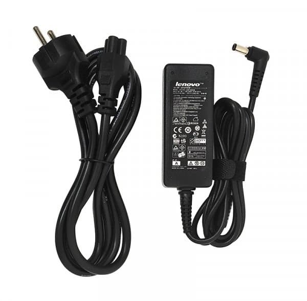 Laptop charger compatible with Lenovo devices – 20V / 3.25A – Size 4.0*1.7mm شاحن لاب لينوفو 130 W