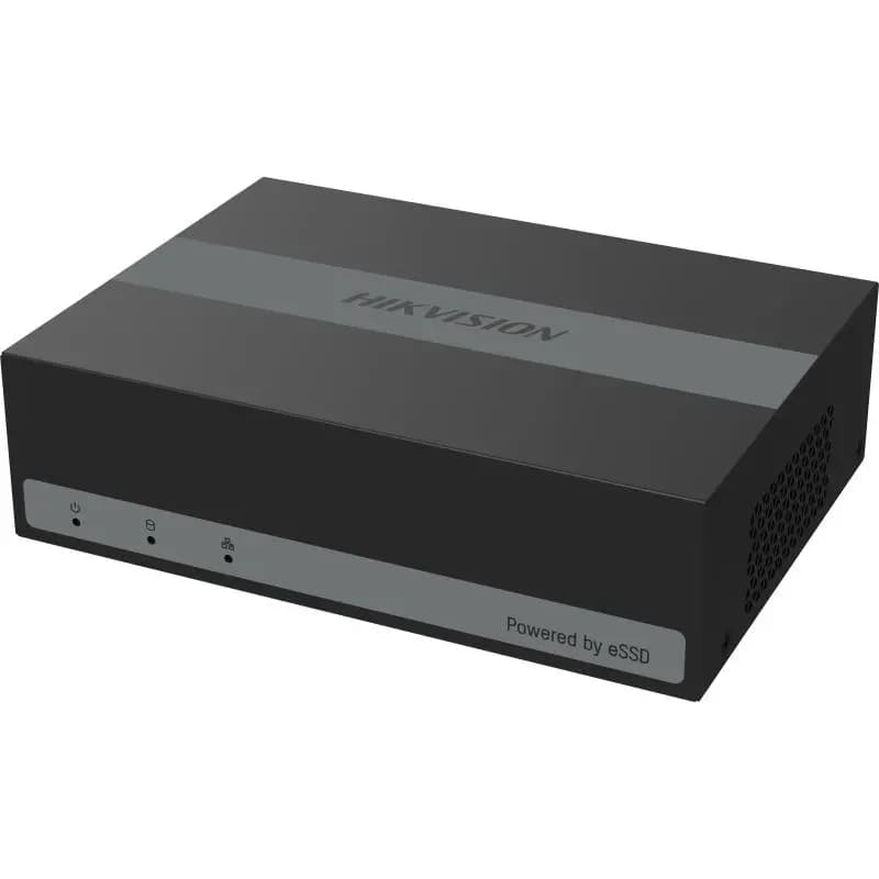 DS-E04HQHI-B – 4-ch 4MP Lite 1U H.265 eSSD DVR جهاز تسجيل 5 ميجا 4 مخرج +هاردSSD