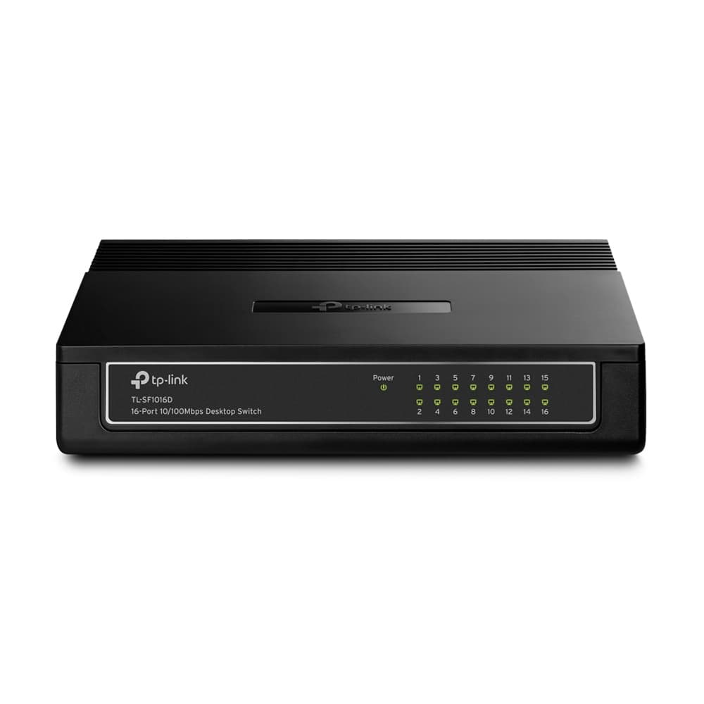 TL-SF1016D – 16-Port 10/100Mbps Desktop Switch
