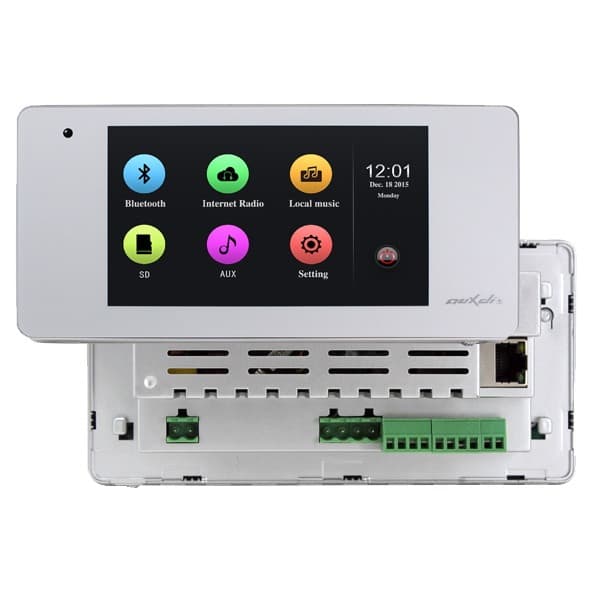 DSPPA-Audio DM836II Network 40W Network Smart Touch Screen On-wall Stereo and Smart Home music Amplifier (8Ω)