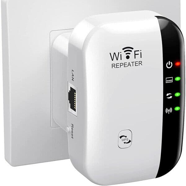 Wireless-N WiFi repeater more range for every WLAN network