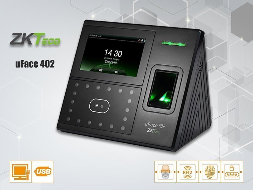 جهاز بصمة ZKTeco UFace 402 face fingerprint device