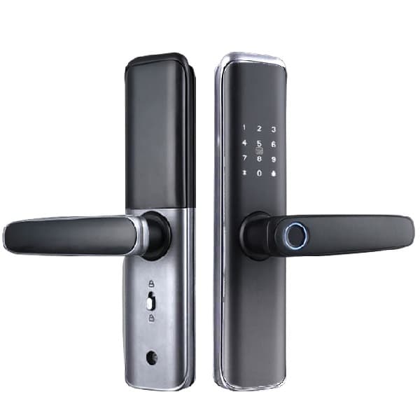 Lezn D01 Smart Door Lock With Fingerprint , Black