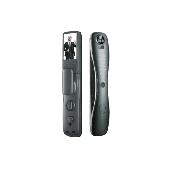 LEZn Lock Electricity – I7 Cat Eye+App with Magical eye 4.5 Inch HD S.C Black Two Way