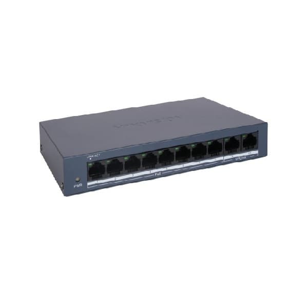 Hikvision DS-3E0110MP-E/M, 8 Port PoE Switch