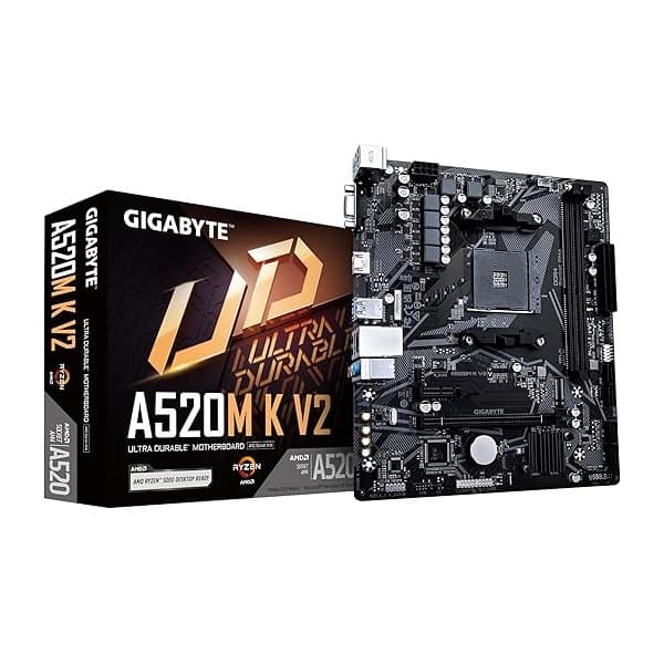 Gigabyte A520M K V2 DDR4 AM4 M-ATX Motherboard