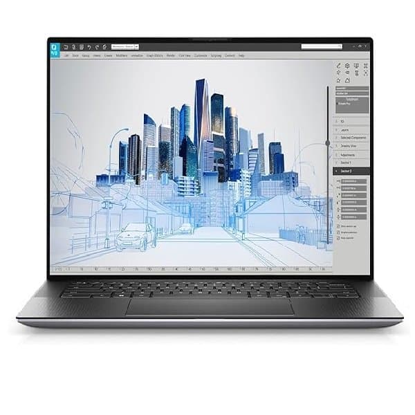 DELL Precision 5560 – Core I7-11850H – 16G OF RAM DDR4 – 512 SSD M.2 NVME – NVIDIA 4G