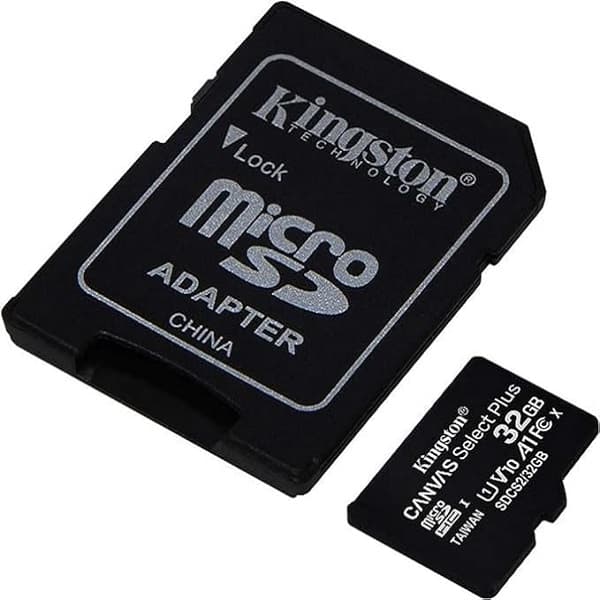 Kingston Canvas Select Plus 32GB microSDXC Memory Card with Adapter