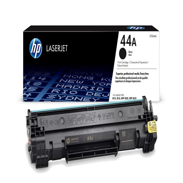 HP CF244A (Compatible cartridge) Black LaserJet  حبارة اتش بي ليزر جيت تتوافق مع الطابعات التالية Pro M31wو Pro MFP M29w وPro MFP M29a  وPro MFP M28w وProMFP M28a و Pro M16w و  Pro M16a و  Pro M15w و HP LaserJet Pro M15a للطباعة والنسخ والتصوير والفاكس