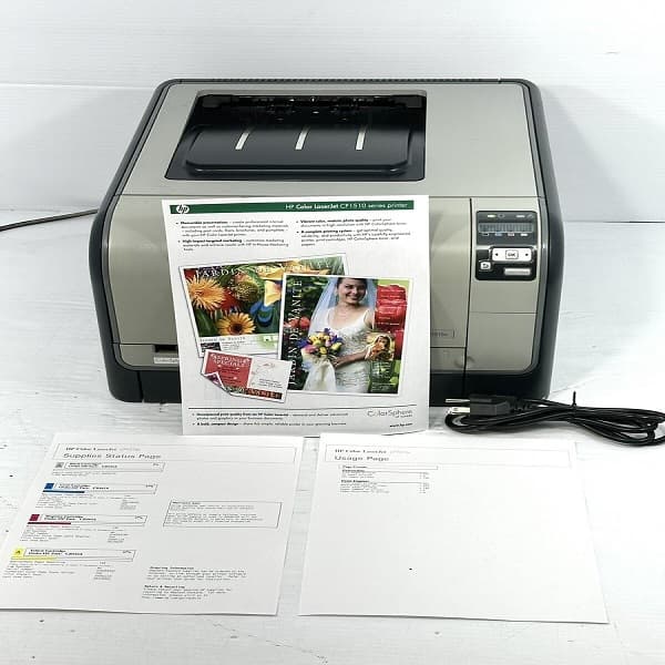 HP COLOR LaserJet CP1515n    طابعة اتش بي الوان 1515 استيراد فرز اول وليزر جيت بسعة حبارة 3600 ورقة كما انها تتميز بجودة احترافية و يمكن ربطها بالراوتر عبر كابل نت وورك ومشاركتها مع عدة اجهزة