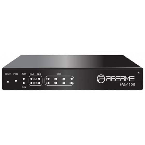 FiberMe FAG4108 4 Lines FXO IP Gateway