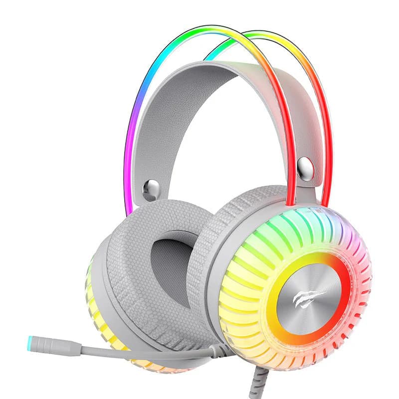 Havit H2046U Gamenote Gaming Headset – Virtual 7.1 Surround Sound – USB Digital Audio & RGB Lighting – Black